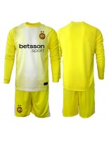 Otroške Nogometnih dresov Inter Milan Vratar Gostujoči 2025-26 Dolgi rokavi (+ hlače)